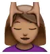 Apple Emoji - Woman Relax